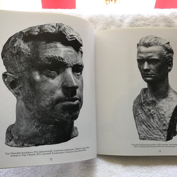 Gunnar Finne Finish Sculptor 40 Page Booklet Of Work 1986 - Picture 4 of 9